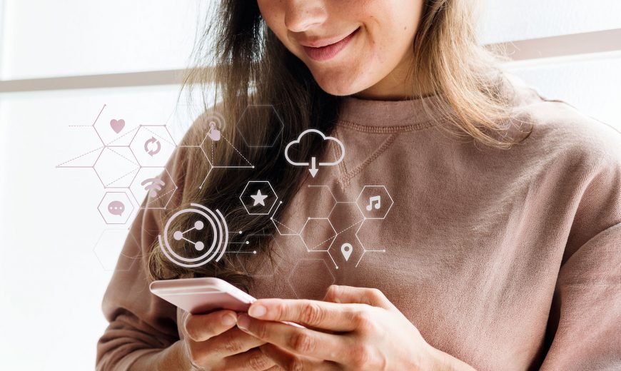 a woman engaged in a brainstorming session with testing mobile responsive