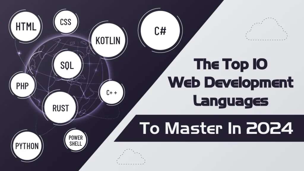 ⁠The Top 10 Web Development Languages to Master in 2024